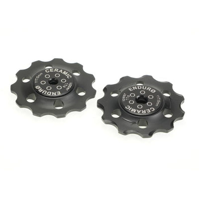 Enduro roulements jeu de roues jockey zéro céramique - sram - 11 vitesses - noir