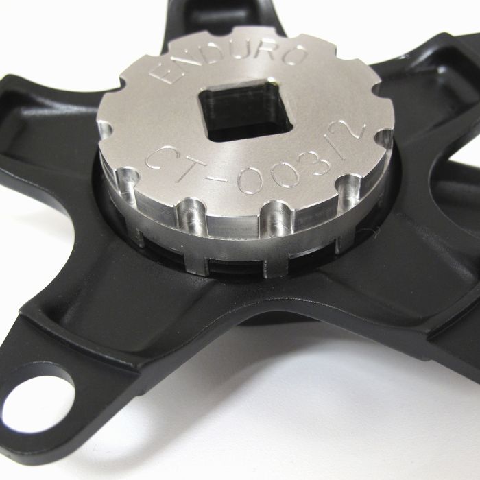 Outil de verrouillage de pédalier compact de rotor de roulements Enduro - axes de 30 mm