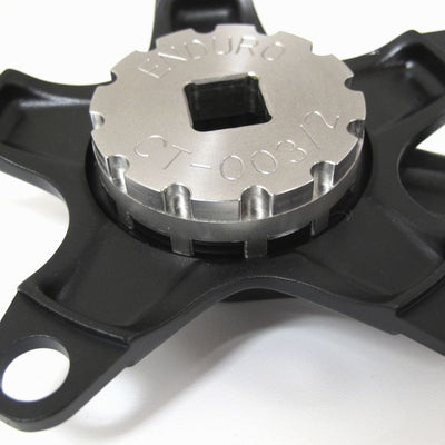 Outil de verrouillage de pédalier compact de rotor de roulements Enduro - axes de 30 mm