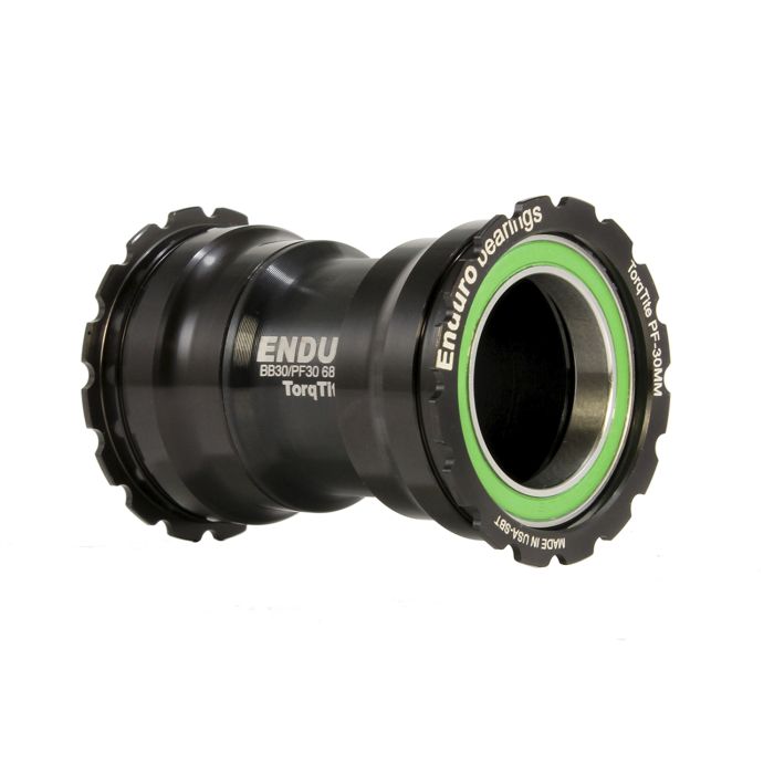 Enduro roulements pédalier torqtite - pf30 à 30mm (étroit) - a c ss - noir