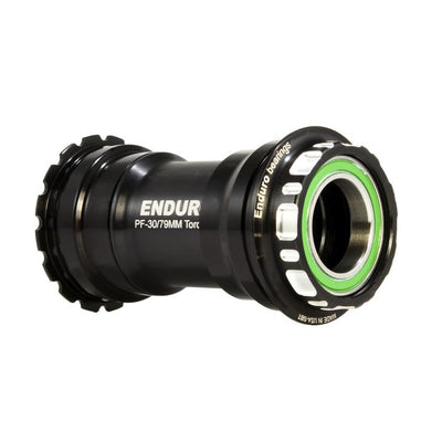 Enduro roulements pédalier Torqtite - bbright jusqu'à 24mm - a c ss - noir