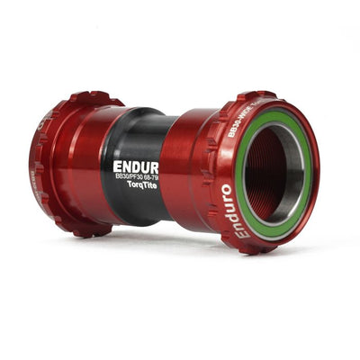 Enduro roulements pédalier torqtite - bb30 à 30mm - a c ss - rouge