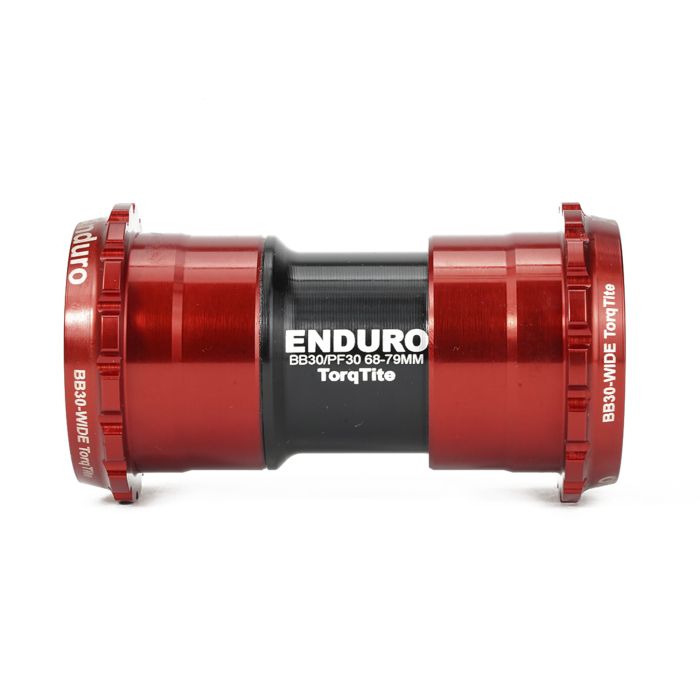 Enduro roulements pédalier torqtite - bb30 à 30mm - a c ss - rouge