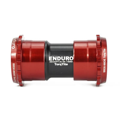 Enduro roulements pédalier torqtite - bb30 à 30mm - a c ss - rouge