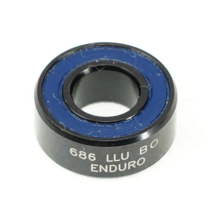 Roulements Enduro 686 llu bo - abec 3 - oxyde noir (radial) - 6x13x5