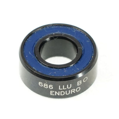Roulements Enduro 686 llu bo - abec 3 - oxyde noir (radial) - 6x13x5