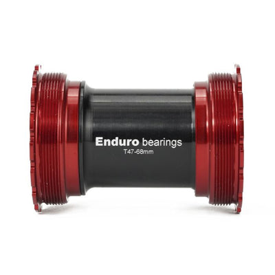 Roulements Enduro boîtier de pédalier interne t47 jusqu'à 30mm (étroit) - a c ss - rouge