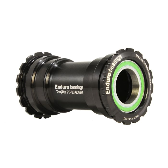 Enduro roulements pédalier torqtite - bb386 à gxp - a c ss - noir