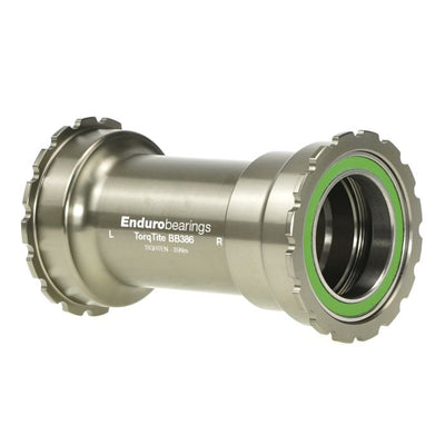 Roulements Enduro boîtier de pédalier Torqtite - bb386 à 30mm - inox - graphite