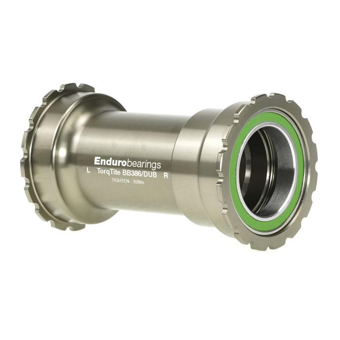 Enduro roulements pédalier torqtite - bb386 à dub - ss - graphite