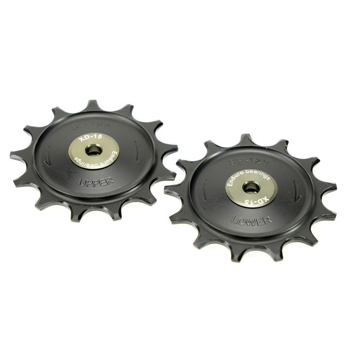 Enduro roulements jeu de roues jockey xd-15 - shimano xt xtr - 12 vitesses - noir