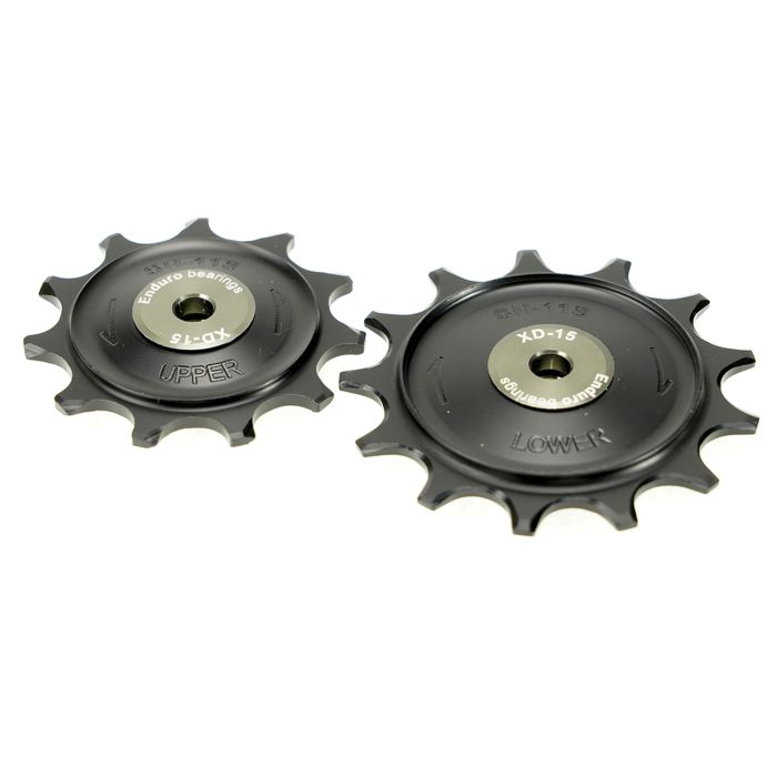 Enduro roulements jeu de roues jockey xd-15 - shimano grx - 11 vitesses 1x - noir