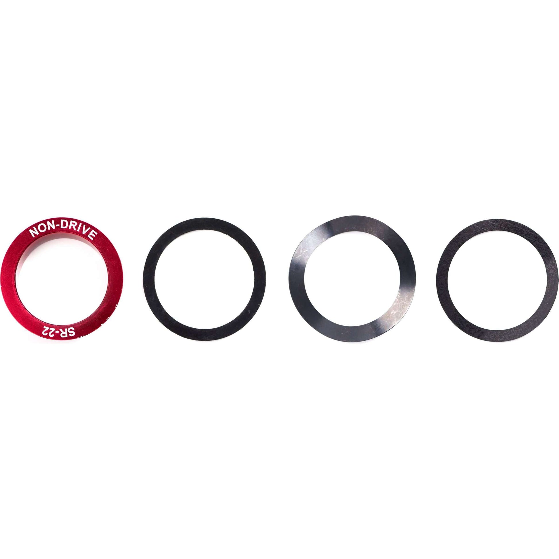 Kit de réduction Elvedes - adaptateur de pédalier de 24 mm à 22 mm GXP (4 pièces)