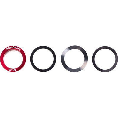 Kit de réduction Elvedes - adaptateur de pédalier de 24 mm à 22 mm GXP (4 pièces)