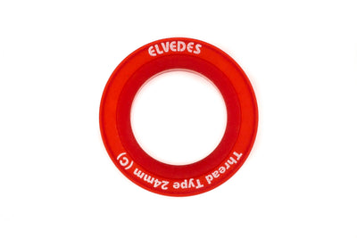 Capuchons de roulements de pédalier Elvedes pour FSA outboard cup (2 pièces)
