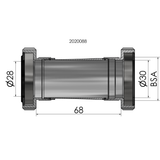 Boitier de pédalier Elvedes Filetage fit BSA pour Praxis route VTT 68-73 mm - afbeelding 4