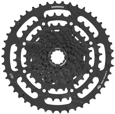 Shimano Cassette Cues 9V 11-46T CS-LG400 Black