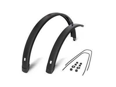 EuroFender EF Mudguard Set Tempo Square 28 pouces 72 mm noir
