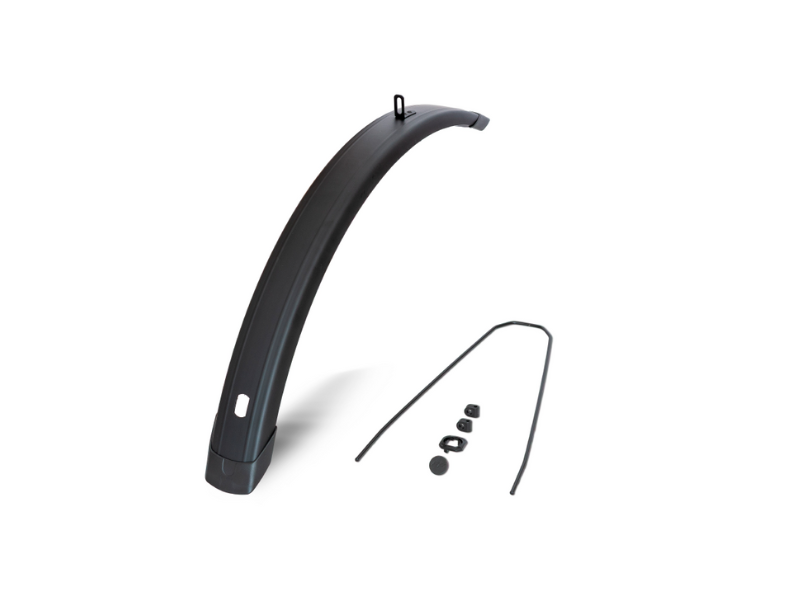 EuroFender EF Mudguard pour tempo carré 28 pouces 65 mm noir