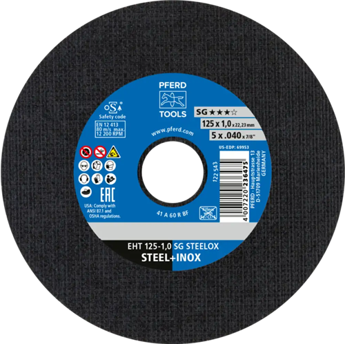 Pferd dss inox a46 115-1.6 | 25 pièces