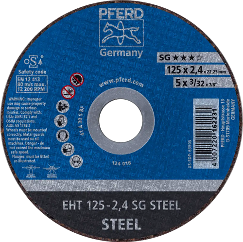 Pferd DSS Steelox 125-2.4 | 25 pièces