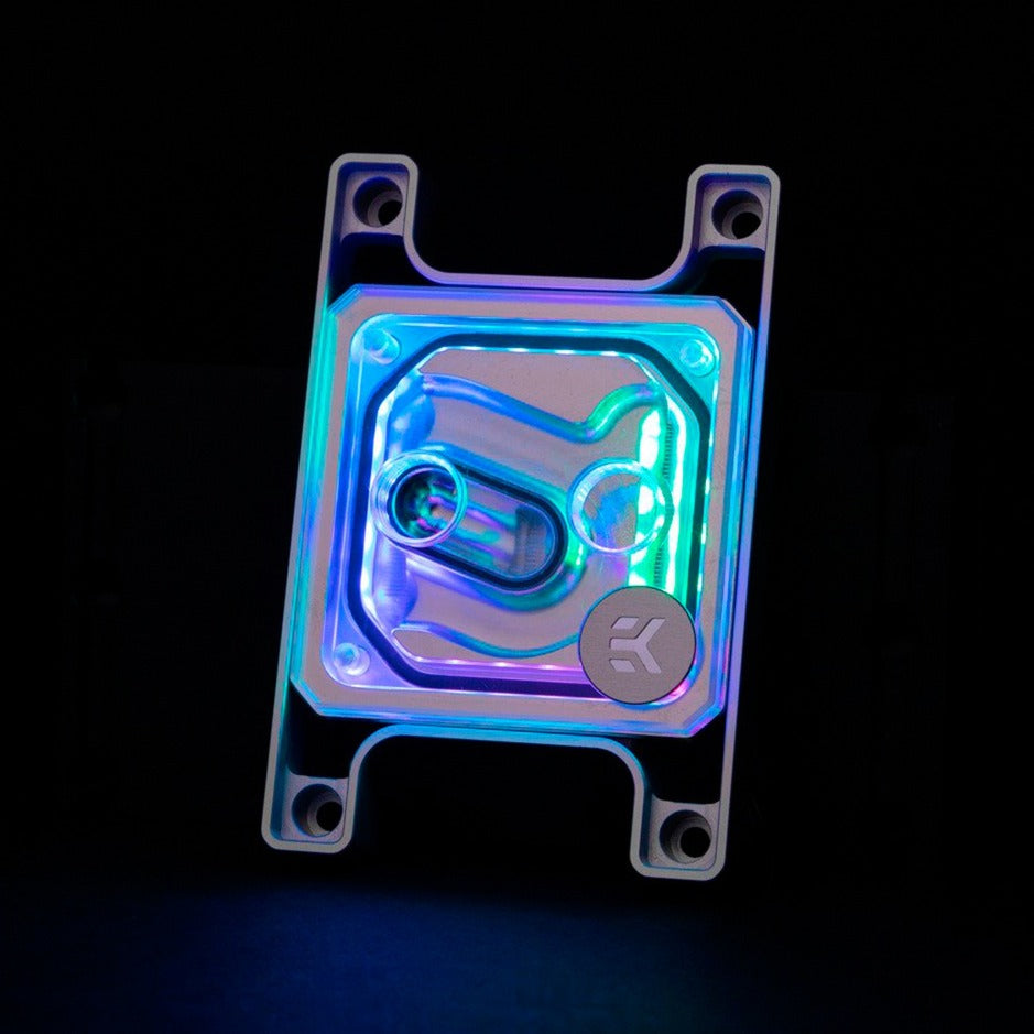 EKWB EK MANDATHIDE QUANTUM D-RGB AM4 Nickel + Plexi