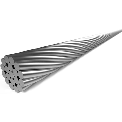 Elvedes Schakel Binnenkabel Ø0,9 mm 2500 mm Nø4x4 en acier inoxydable (50e)