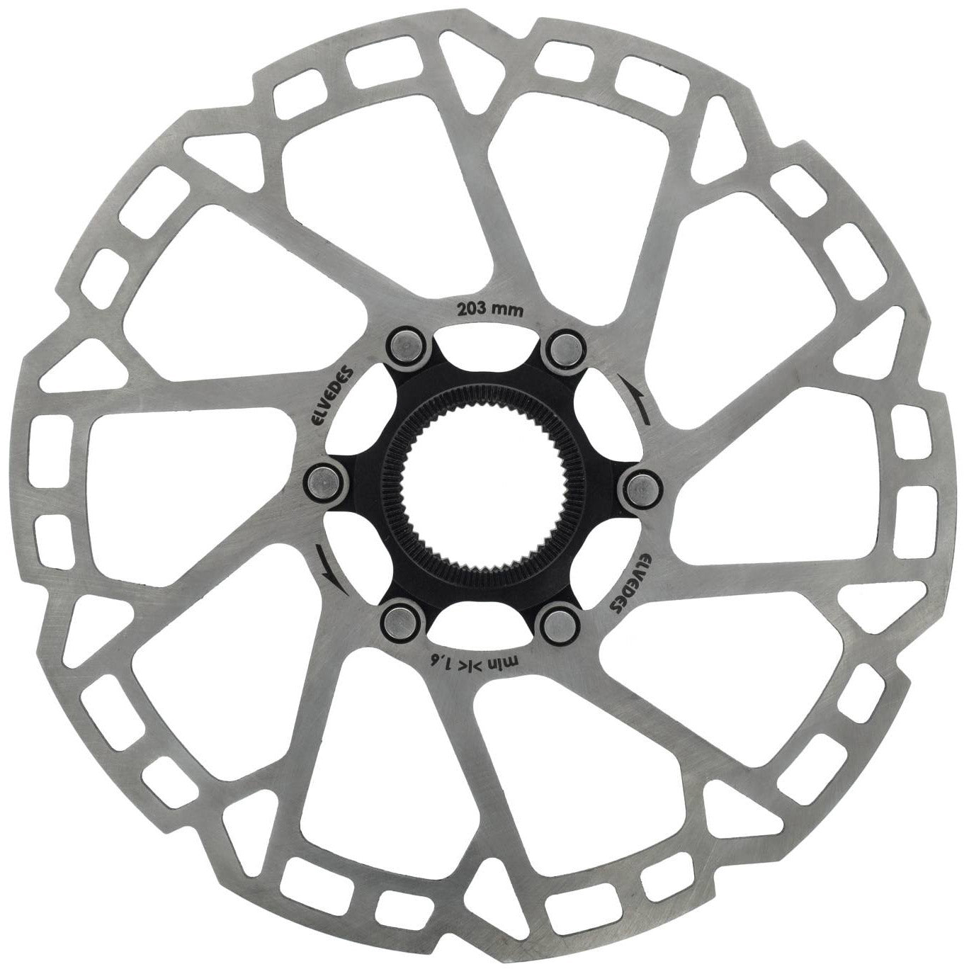Disque de frein elvedes central Ø203 mm t = 1,8 mm