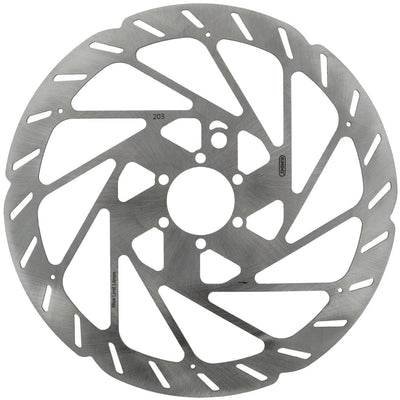 Disque de frein Elvedes 6 trous Ø203 mm t = aimant à capteur de 1,8 mm