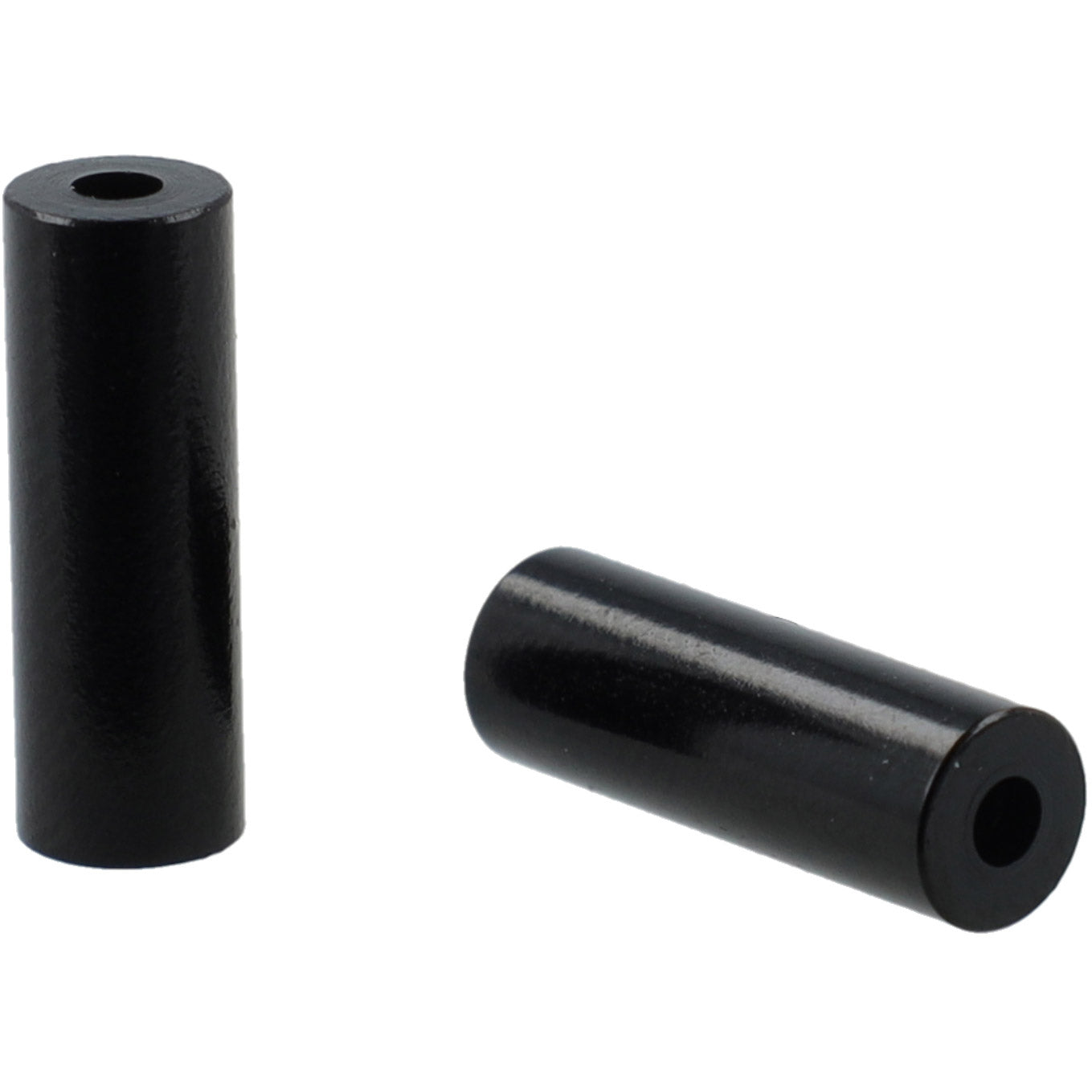 Chapeaux de câble Elvedes Ø3,65 mm Ø4.05 mm x 12 mm Alu Black (50e)