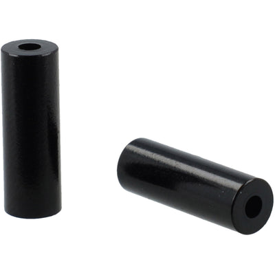 Chapeaux de câble Elvedes Ø3,65 mm Ø4.05 mm x 12 mm Alu Black (50e)