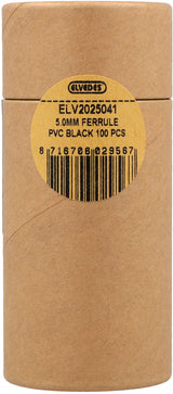 Capuchons de câble Elvedes ø5,0mm PVC - noir - afbeelding 3