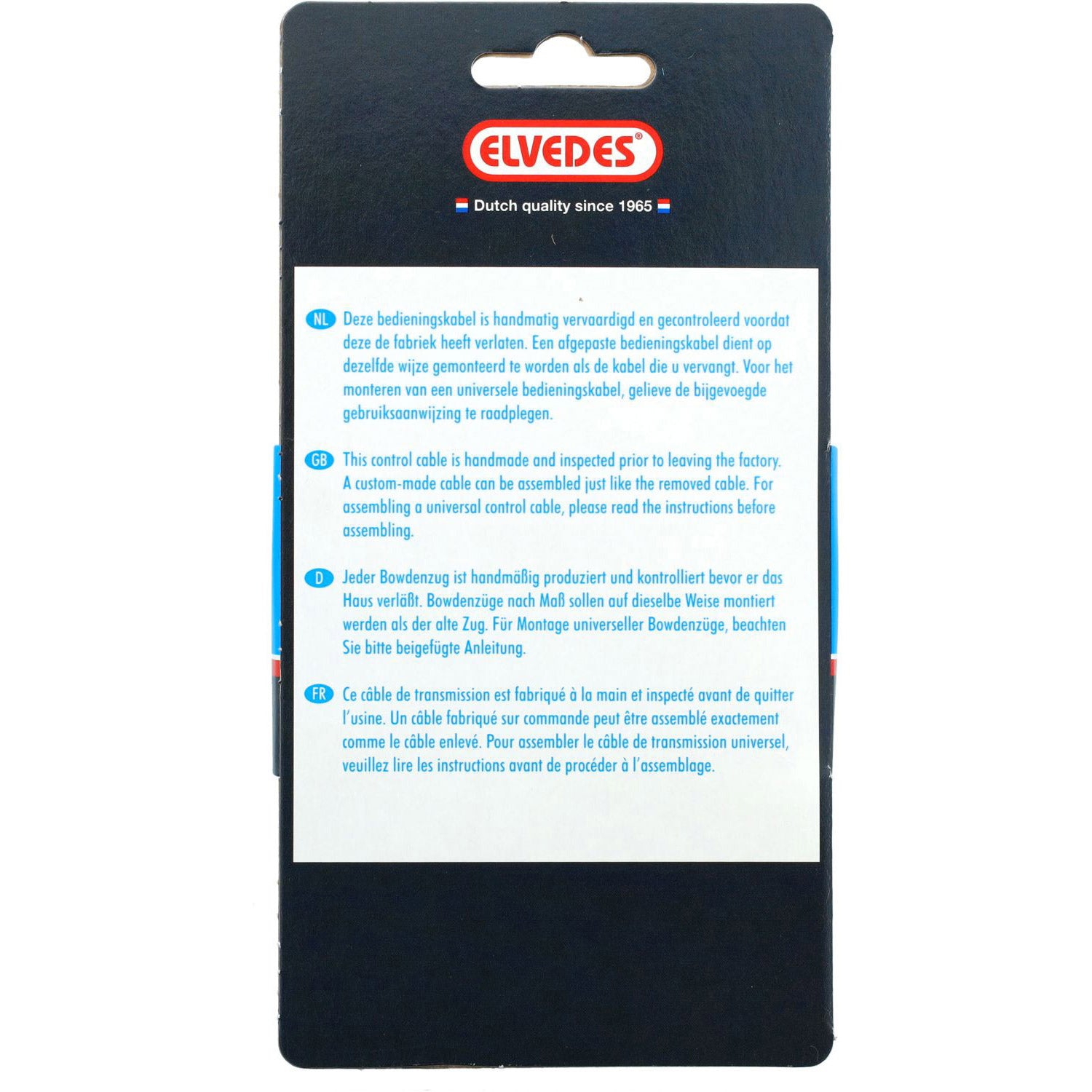 Elvedes A-Brake Cable Nexus Silver en acier inoxydable 6275RVS-3