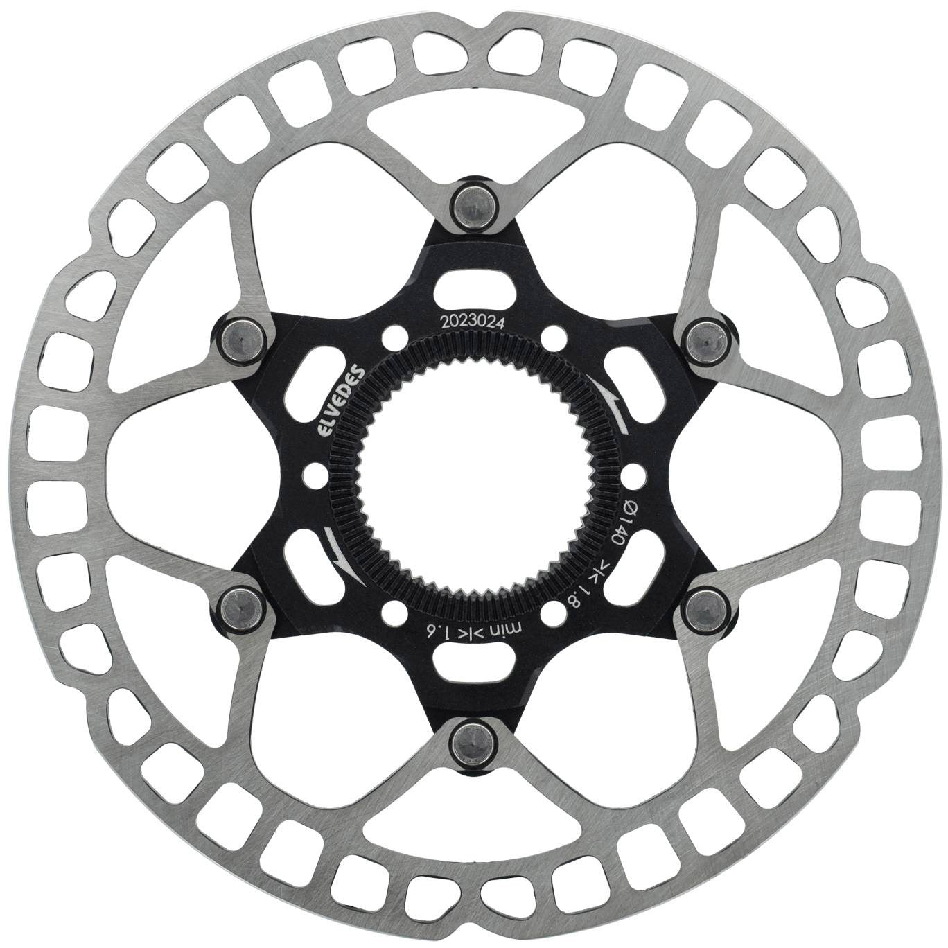Disque de frein Elvedes Centrlock Ø140 mm 1,8 mm