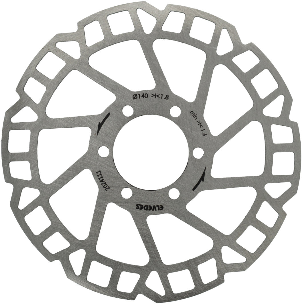 Disque de frein Elvedes 6 trous Ø140 mm d = 1,8 mm
