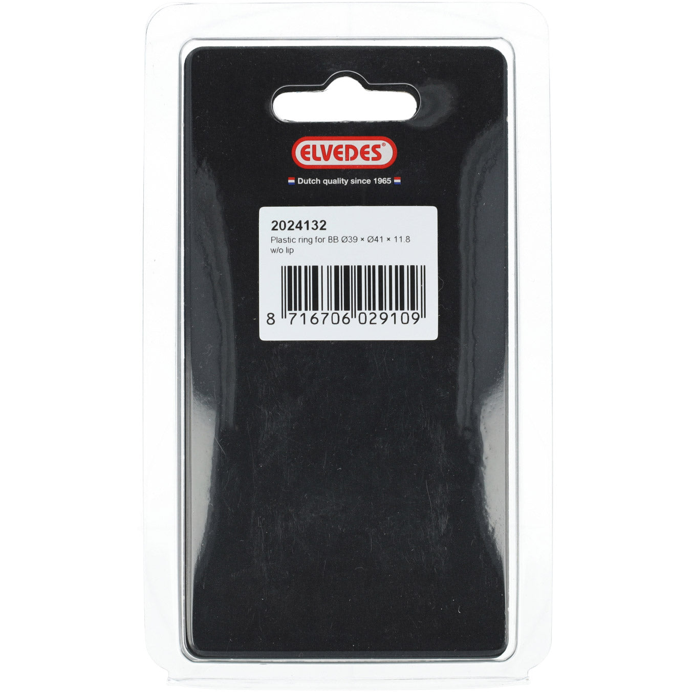 Anneau Elvedes bb ø39×ø41×11,8 sans bord en plastique