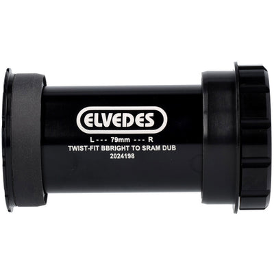 Elvedes pédalier twist fit bb droit pour sram dub
