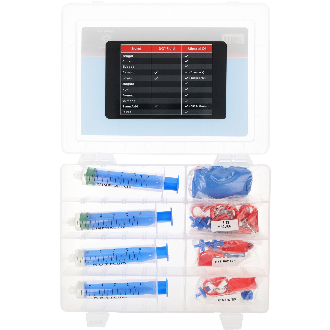 Elvedes Venting Kit de base minéral et liquide de points