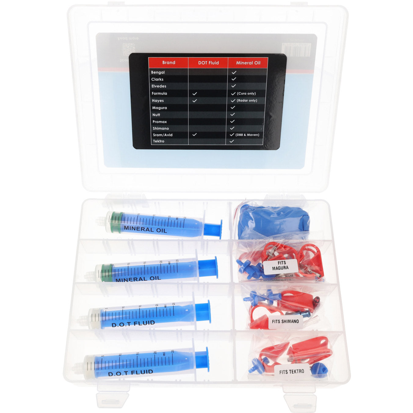 Elvedes Venting Kit de base minéral et liquide de points