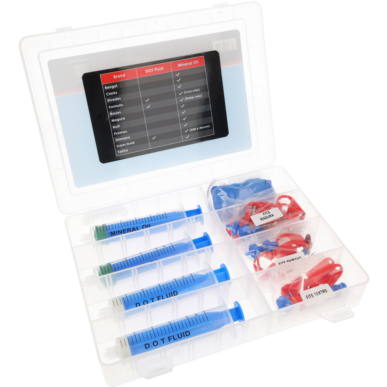 Elvedes Venting Kit de base minéral et liquide de points