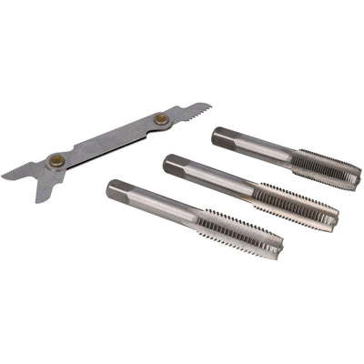 Jeu d'outils Elvedes pour tarauder et mesurer les axes traversants