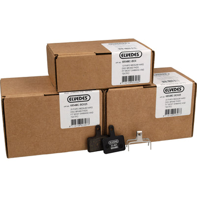 Bloc de frein à disque Elvedes Shimano 525 Boîte à carbone métallique (60)