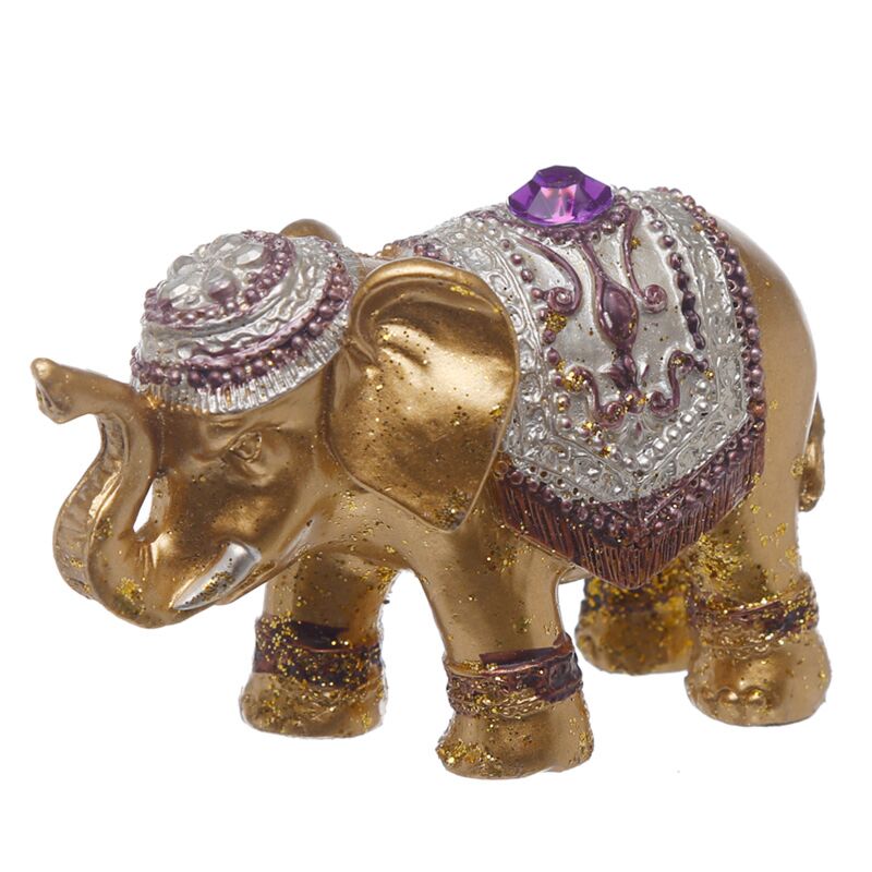 Mini Glitter Happinet Elephant Encens Holder