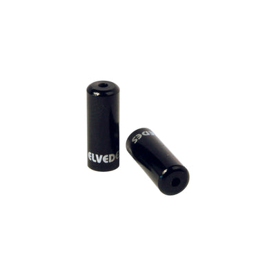 Chapeau de câble 4,2 mm Jceau noir (50x) Alun. ELV2012008