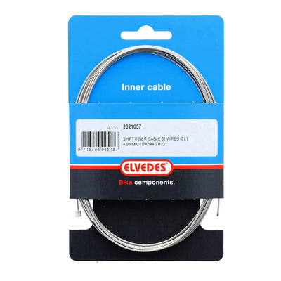 Câble de commutation Elvedes 4000 mm en acier inoxydable N-Nipple 2021057
