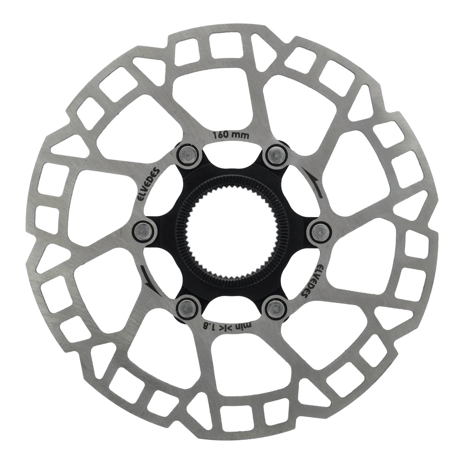 Disque de frein elvedes central Ø160 mm t = 2,0 mm