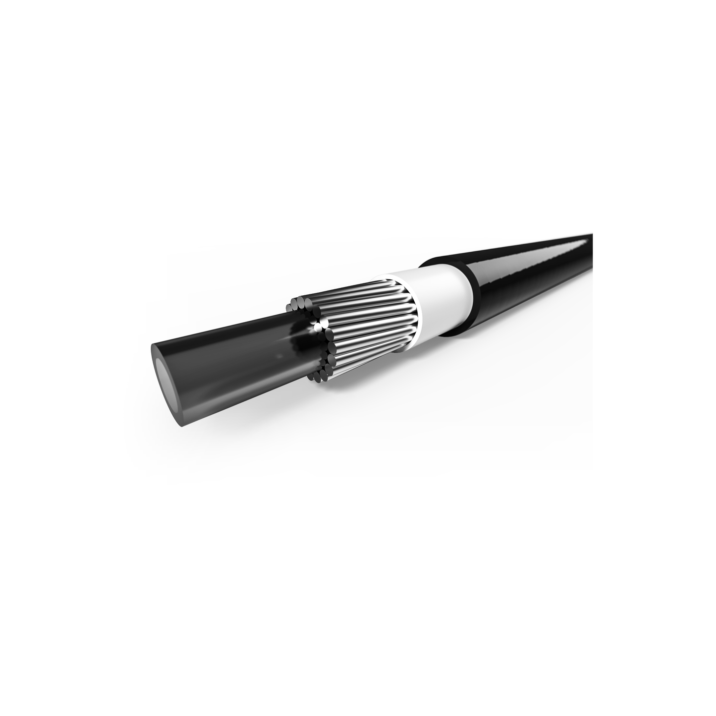 Câble extérieur Elvedes Schakel avec doublure Ø3.2 mm 30m noir
