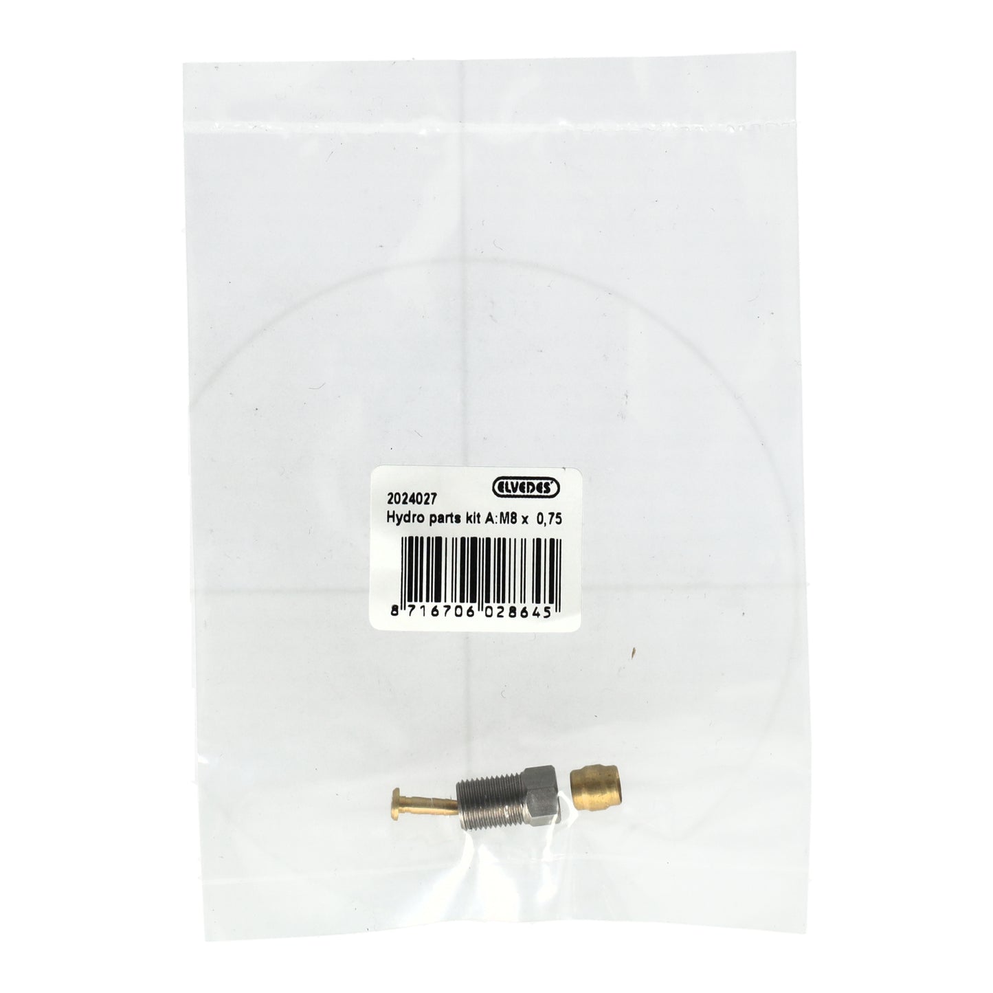 Kit de pièces hydroélectriques Elvedes A M8 × 0,75