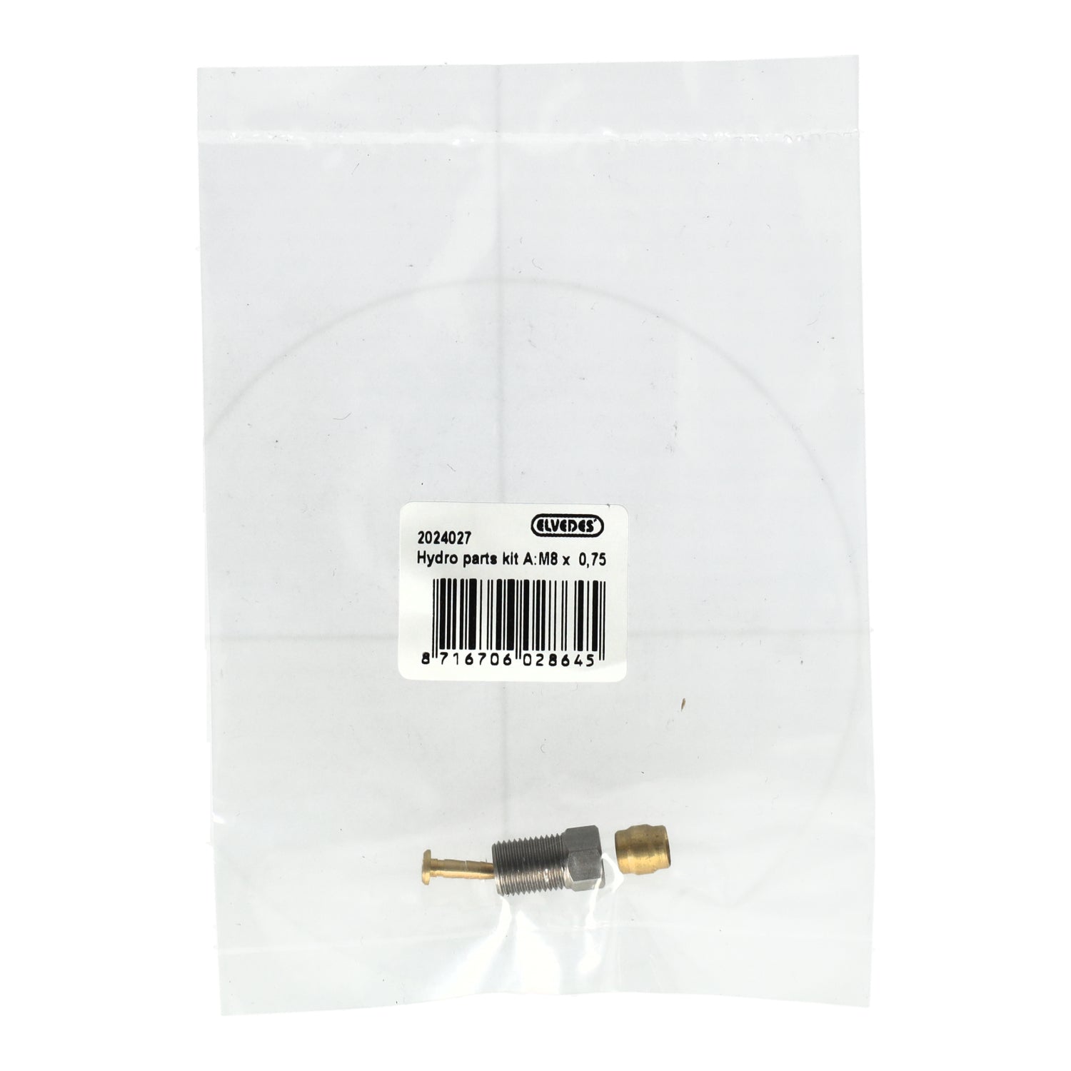 Kit de pièces hydroélectriques Elvedes A M8 × 0,75