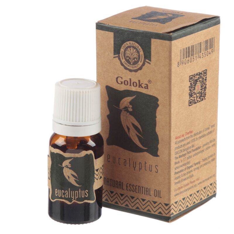 Goloka Eucalyptus Huile essentielle naturelle 10 ml